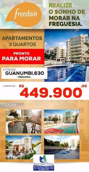 Apartamento para Venda em Rio De Janeiro / RJ no bairro Freguesia - Rafael Aguiar Imóveis