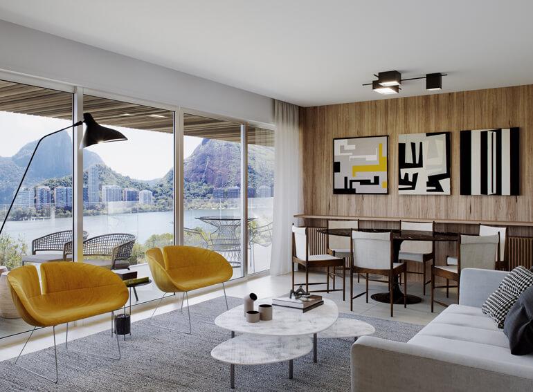 Apartamento para Venda em Rio De Janeiro / RJ no bairro Lagoa - Rafael Aguiar Imóveis