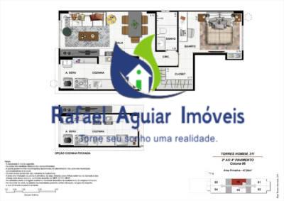 Apartamento com 2 quartos, 72,80m², à venda em Rio de Janeiro, Vila Isabel - Rafael Aguiar Imóveis