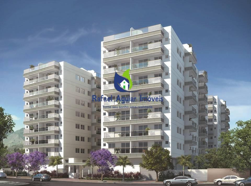 Apartamento com 3 quartos, 77,67m², à venda em Rio de Janeiro, Jacarepaguá - Rafael Aguiar Imóveis